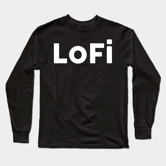 Lofi Solo white Long Sleeve T-Shirt by Moschine